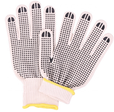 PVC dot gloves