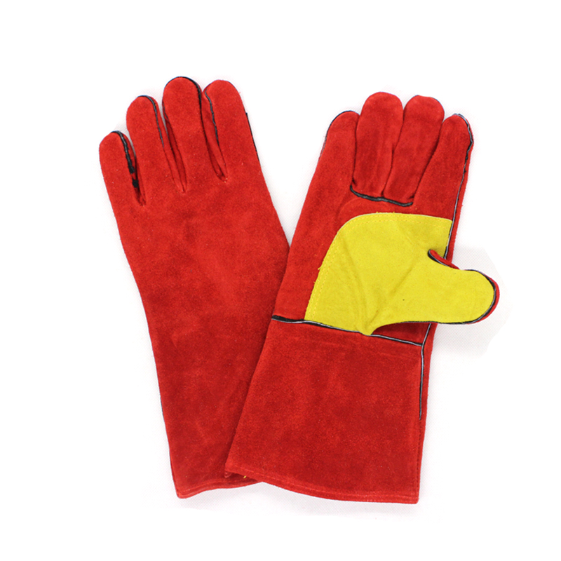 long leather gloves